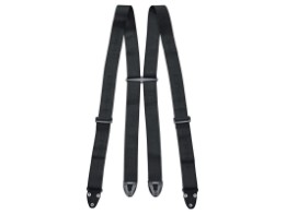 Motorrad Hosenträger Snap Brace schwarz