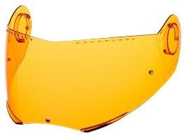 Visier high definition orange mit Pinlockvorb. für Enduro-Klapphelm E1 Gr.60-65