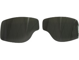 Ersatzgläser für Motorradbrille Aviator, Farbe rauch