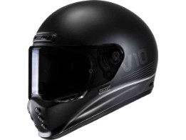 V10 Motorrad Integralhelm Retro mit Pinlock