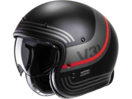 V31 Byron Retro Jethelm mit Sonnenblende