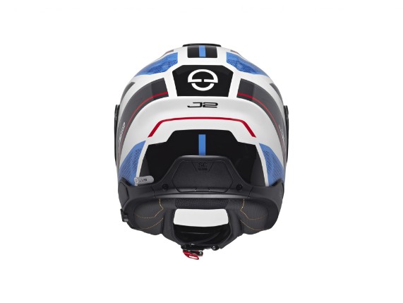 j2 schuberth sigma blue rückseite 