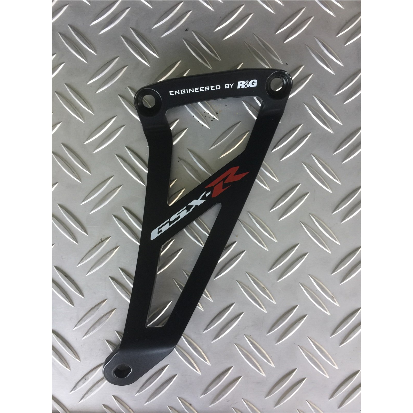 Exhaust Hanger & left hand blank plate GSX-R1000/R 17 R&G (EH0077BKA) main image 0