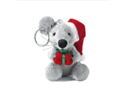 Plüsch Maus mit Geschenk