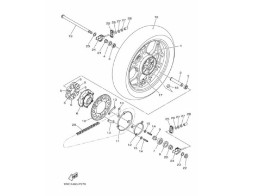 Platte 2 Kettenführung YZF-R3 /MT03