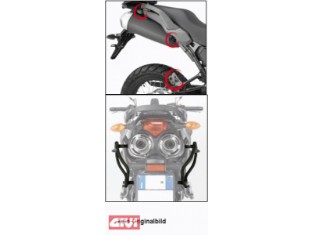 GIVI Seiten-Kofferträger PLXR174 für V35 Koffer abnehmbar Honda CBF 600 04-12
