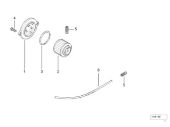 O-Ring für Ölfilter BMW F650