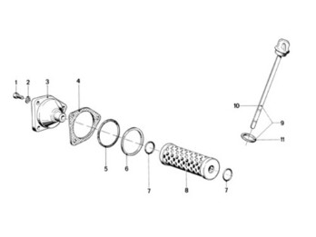 Dichtung Ölfilterdeckel R 100