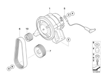 Antriebsriemen Lichtmaschine R 1100 RT