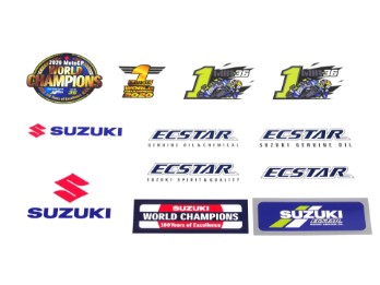 MotoGP2020 Champion Stickerset
