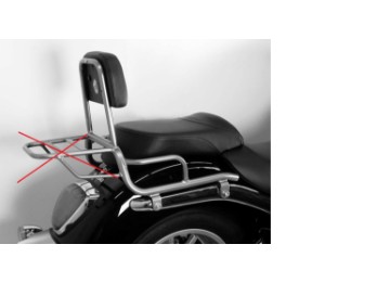 Suzuki C 1800 (VL) R Sissybar ohne Gepäckbrücke chrom