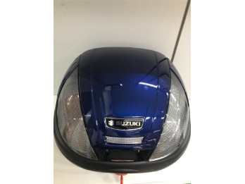 Topcase G37 mit blauer Abdeckung incl. Adapterplatte