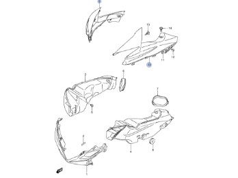 Ram-Air Kanal GSX-R 750 `11-