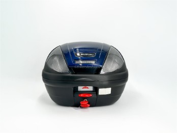 Topcase G37 mit blauer Abdeckung incl. Adapterplatte