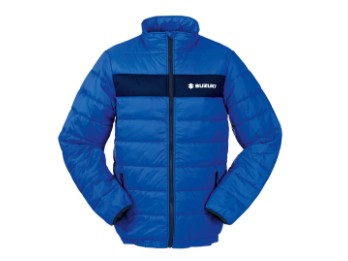 Team Steppjacke blau/dunkelblau