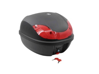 Topcase Kisbee mit rotem Reflektor