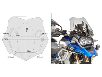 Verkleidungs-Scheibe getönt - AB i