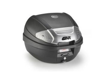 E300 - Topcase Monolock mit Reflektor silber