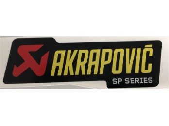 Akrapovic Aufkleber Hitzefest SP-Series