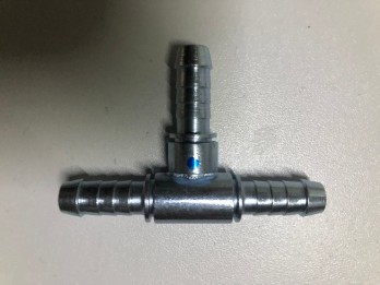 T-Stück Schlauchverbinder aus Metall