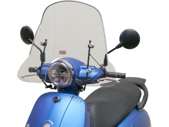 Verkleidungsscheibe Fiddle IV 50/125 E5 niedrig  OHNE ABE