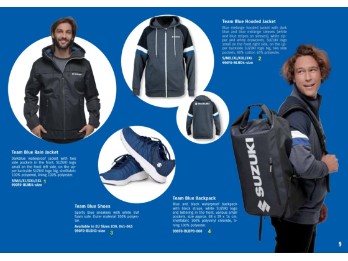 Team Blue Kapuzenjacke