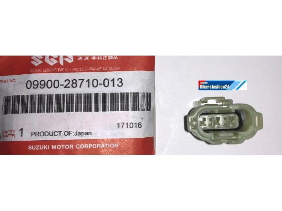 09900-28710-013-SET, *NE Steckerdose Set 3-polig weibchen