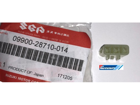 09900-28710-014-SET, *NE Stecker Set3-polig männchen