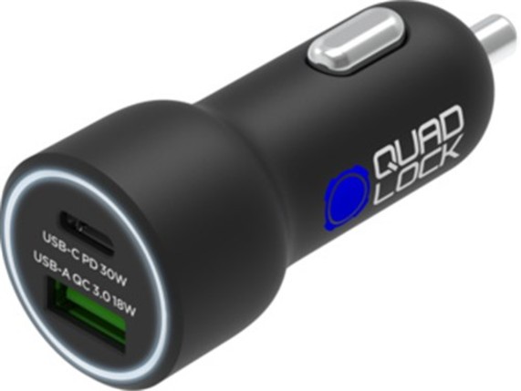313-065-3018, Quad Lock Doppelter USB Auto