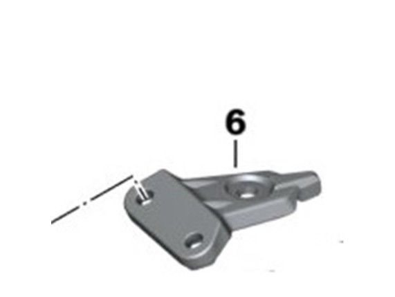 32 72 7 684 575, Halter Handschutz links
