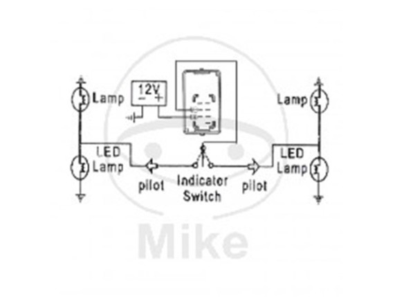 7090442, Blinkerrelaise "LED" 7 Pol/Kompakt