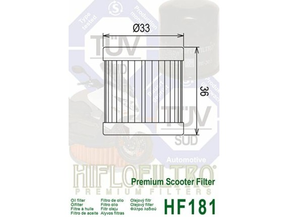 7231301, Ölfilter Aprilia Habana 125