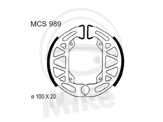7860034, Bremsbacken Lucas TRW-Moto Typ >