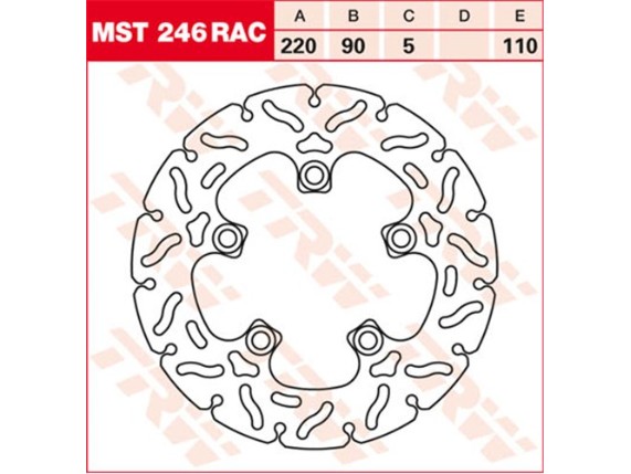 7880446, Bremsscheibe Lucas TRW-Moto Typ >