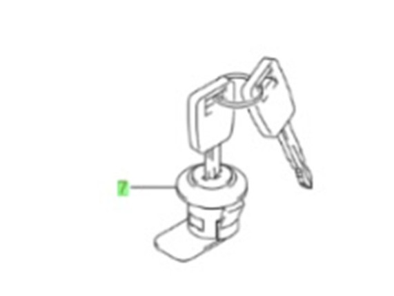 95700-31870-000, Schloss für Originalkoffer