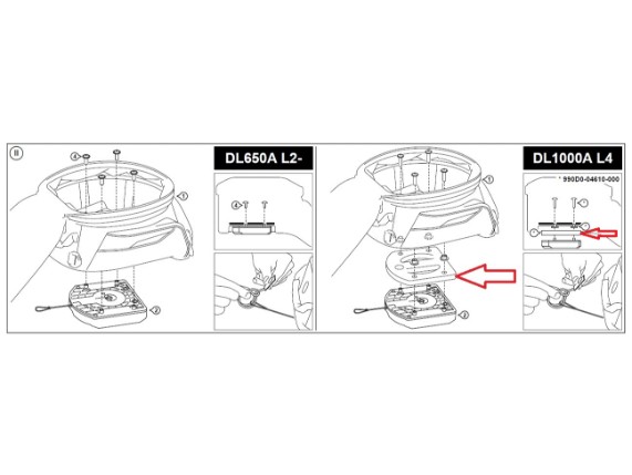 990D0-04610-000, Adapterplatte für Tankrucksack nur