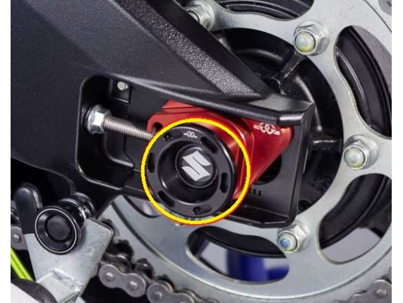 990D0-17K19-000, Achsprotektor für das Hinterrad