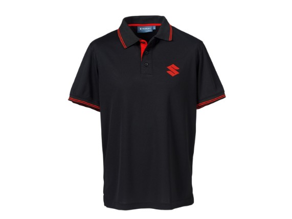 990F0-BKPM2-size Team_Black_Polo_Shirt_Men_front