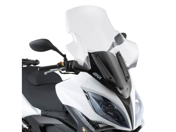 GiVi Windschild Für Kymco Downtown 125i/300i – 75x64 Cm, Offiziell Zugelassen