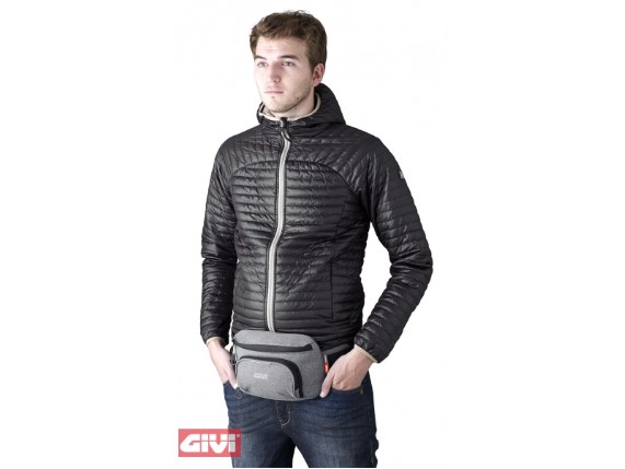 EA108GR, Easy-BAG - Bauchtasche Grau Volumen