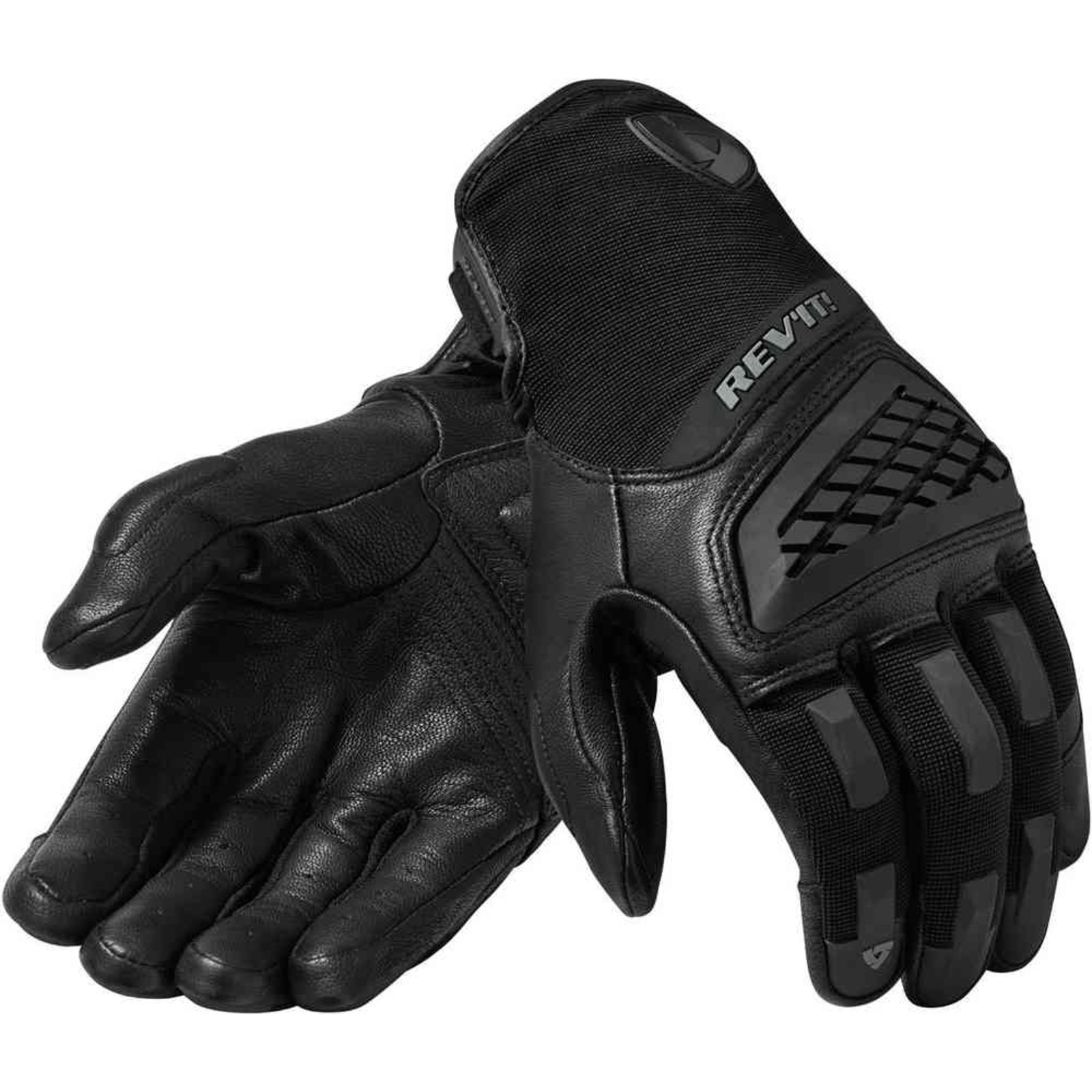 4LIMIT Sports Motorradhandschuhe >Mugello< Motorrad Handschuh Leder schwarz-weiß 