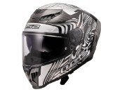 Sporthelm LS2 FF807 Carbon Dragon Enthum silver