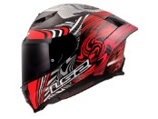 Sporthelm LS2 FF807 Carbon Dragon Enthum red