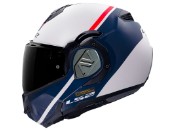 Klapphelm LS2 FF906 Advant Swipe white blue