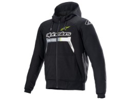 Chrome Ignition Hoodie black-yellow-fluo