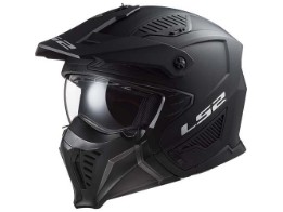 Endurohelm LS2 OF 606 Drifter Solid matt schwarz