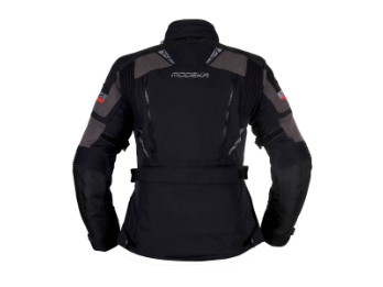 Damensympatexjacke Modeka Panamericana Lady 2 black darkgrey