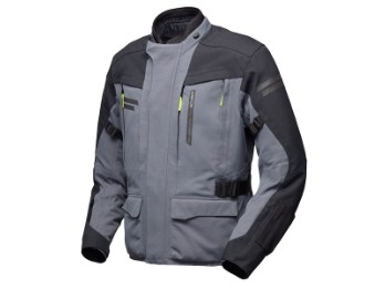 3-Lagen Laminatjacke Modeka Paneo LT stonegrey black