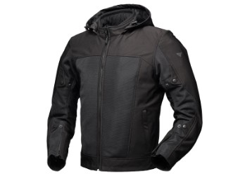 2 in 1 Mesh Hoodie Modeka Davey Air black