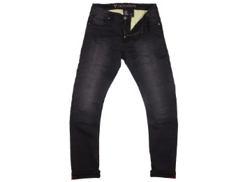 Motorradjeans Modeka Glenn 30er Länge ( Kurzgrösse ) schwarz